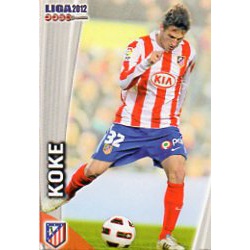 Koke Atlético Madrid 183 Las Fichas de la Liga 2012 Official Quiz Game Collection