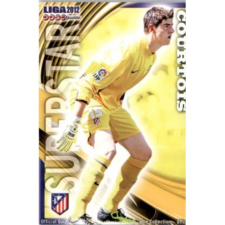 Courtois Superstar Atlético Madrid 185 Las Fichas de la Liga 2012 Official Quiz Game Collection