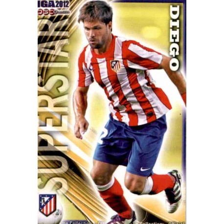 Diego Atlético Madrid 189 Las Fichas de la Liga 2012 Official Quiz Game Collection