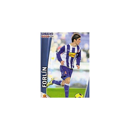 Forlín Espanyol 197 Las Fichas de la Liga 2012 Official Quiz Game Collection