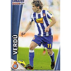Verdú Espanyol 203 Las Fichas de la Liga 2012 Official Quiz Game Collection