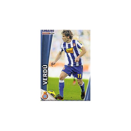 Verdú Espanyol 203 Las Fichas de la Liga 2012 Official Quiz Game Collection