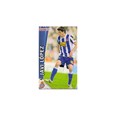 Javi López Espanyol 204 Las Fichas de la Liga 2012 Official Quiz Game Collection
