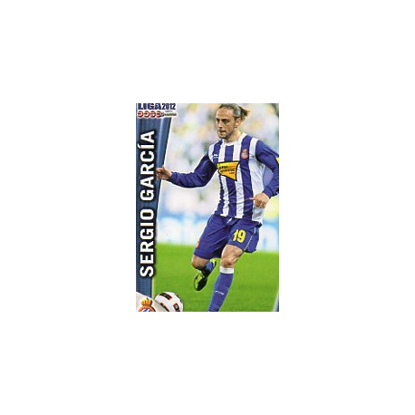 Sergio García Espanyol 207 Las Fichas de la Liga 2012 Official Quiz Game Collection