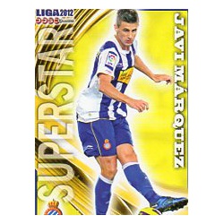 Javi Márquez Superstar Espanyol 213 Las Fichas de la Liga 2012 Official Quiz Game Collection