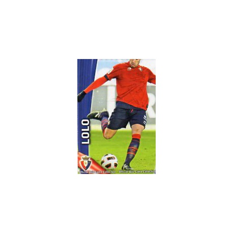 Lolo Osasuna 222 Las Fichas de la Liga 2012 Official Quiz Game Collection