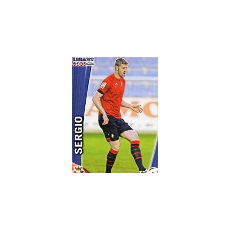 Sergio Osasuna 224 Las Fichas de la Liga 2012 Official Quiz Game Collection