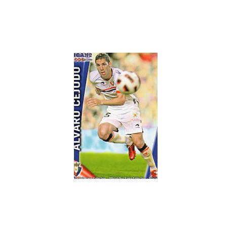 Álvaro Cejudo Osasuna 228 Las Fichas de la Liga 2012 Official Quiz Game Collection
