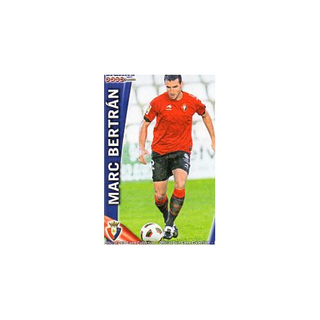 Marc Bertrán Osasuna 234 Las Fichas de la Liga 2012 Official Quiz Game Collection