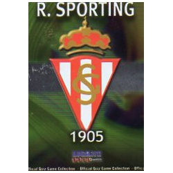 Escudo Sporting Gijón 244 Las Fichas de la Liga 2012 Official Quiz Game Collection