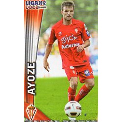 Ayoze Error Sporting Gijón 257 Las Fichas de la Liga 2012 Official Quiz Game Collection
