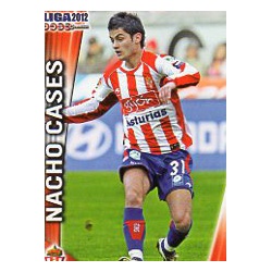 Nacho Cases Sporting Gijón 258 Las Fichas de la Liga 2012 Official Quiz Game Collection