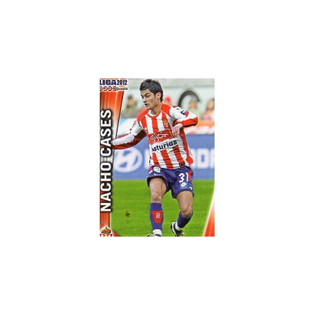 Nacho Cases Sporting Gijón 258 Las Fichas de la Liga 2012 Official Quiz Game Collection