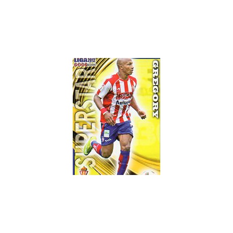 Gregory Superstar Sporting Gijón 267 Las Fichas de la Liga 2012 Official Quiz Game Collection