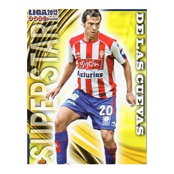 De las Cuevas Superstar Sporting Gijón 268 Las Fichas de la Liga 2012 Official Quiz Game Collection