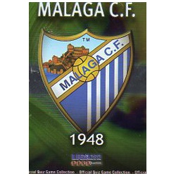Escudo Málaga 271 Las Fichas de la Liga 2012 Official Quiz Game Collection