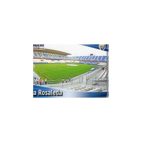 La Rosaleda Málaga 272 Las Fichas de la Liga 2012 Official Quiz Game Collection