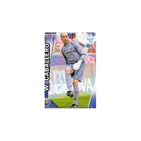 Willy Caballero Málaga 274 Las Fichas de la Liga 2012 Official Quiz Game Collection