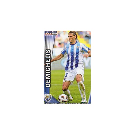 Demichelis Málaga 276 Las Fichas de la Liga 2012 Official Quiz Game Collection