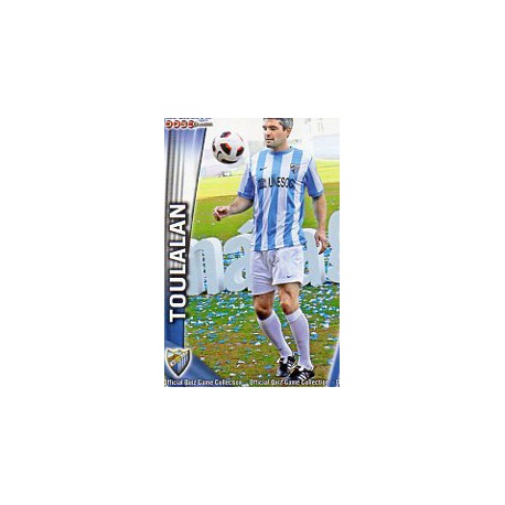 Toulalan Málaga 282 Las Fichas de la Liga 2012 Official Quiz Game Collection