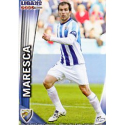 Maresca Málaga 284 Las Fichas de la Liga 2012 Official Quiz Game Collection