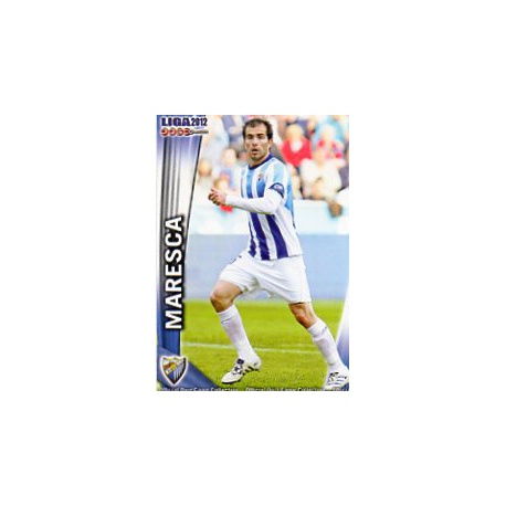 Maresca Málaga 284 Las Fichas de la Liga 2012 Official Quiz Game Collection