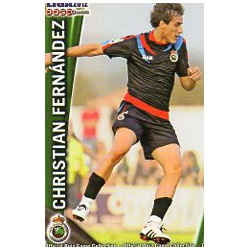 Christian Fernández Racing 308 Las Fichas de la Liga 2012 Official Quiz Game Collection