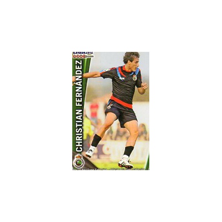 Christian Fernández Racing 308 Las Fichas de la Liga 2012 Official Quiz Game Collection