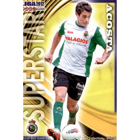 Acosta Superstar Racing 324 Las Fichas de la Liga 2012 Official Quiz Game Collection