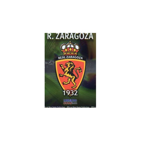 Escudo Zaragoza 325 Las Fichas de la Liga 2012 Official Quiz Game Collection
