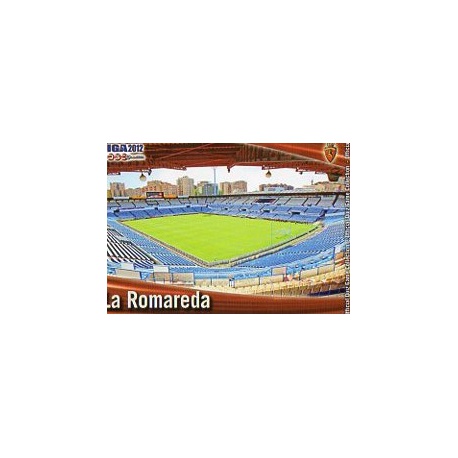 La Romareda Zaragoza 326 Las Fichas de la Liga 2012 Official Quiz Game Collection