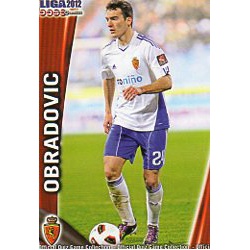 Obradovic Zaragoza 335 Las Fichas de la Liga 2012 Official Quiz Game Collection
