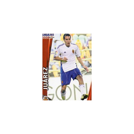 Juárez Zaragoza 337 Las Fichas de la Liga 2012 Official Quiz Game Collection