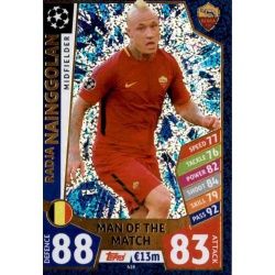 Radja Nainggolan Man of the Match 418 Match Attax Champions 2017-18
