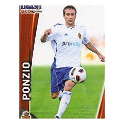 Ponzio Zaragoza 338 Las Fichas de la Liga 2012 Official Quiz Game Collection