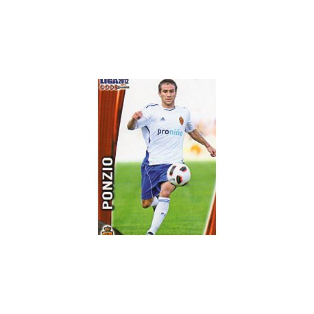 Ponzio Zaragoza 338 Las Fichas de la Liga 2012 Official Quiz Game Collection