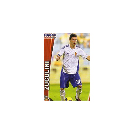 Zuculini Zaragoza 339 Las Fichas de la Liga 2012 Official Quiz Game Collection