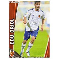 Edu Oriol Zaragoza 341 Las Fichas de la Liga 2012 Official Quiz Game Collection