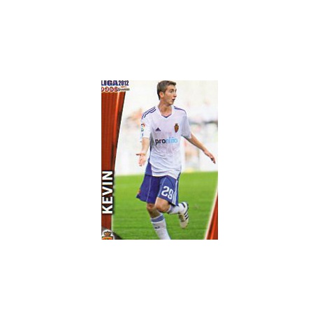 Kevin Zaragoza 343 Las Fichas de la Liga 2012 Official Quiz Game Collection
