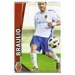 Braulio Zaragoza 345 Las Fichas de la Liga 2012 Official Quiz Game Collection