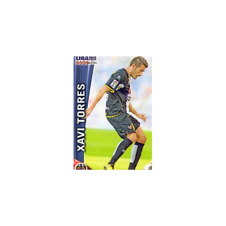Xavi Torres Levante 368 Las Fichas de la Liga 2012 Official Quiz Game Collection