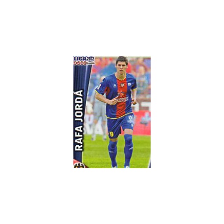 Rafa Jordá Levante 371 Las Fichas de la Liga 2012 Official Quiz Game Collection