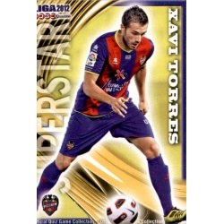 Xavi Torres Superstar Levante 374 Las Fichas de la Liga 2012 Official Quiz Game Collection