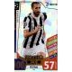 Giorgio Chiellini UCL 100 Club XI 422 Match Attax Champions 2017-18