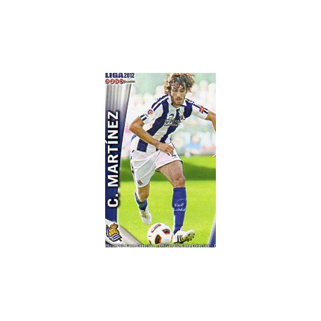 Carlos Martínez Real Sociedad 384 Las Fichas de la Liga 2012 Official Quiz Game Collection
