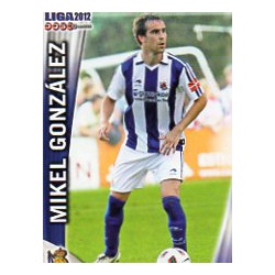 Mikel González Real Sociedad 386 Las Fichas de la Liga 2012 Official Quiz Game Collection