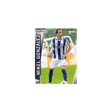Mikel González Real Sociedad 386 Las Fichas de la Liga 2012 Official Quiz Game Collection