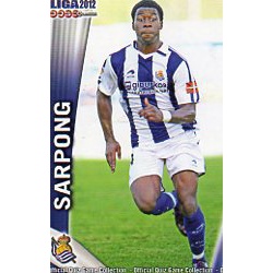 Sarpong Real Sociedad 393 Las Fichas de la Liga 2012 Official Quiz Game Collection