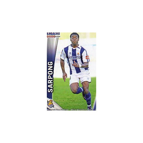 Sarpong Real Sociedad 393 Las Fichas de la Liga 2012 Official Quiz Game Collection