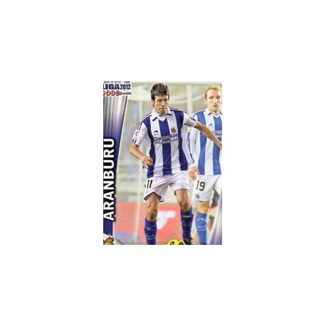 Aranburu Real Sociedad 394 Las Fichas de la Liga 2012 Official Quiz Game Collection